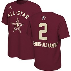 Nike Adult 2024 NBA All-Star Game Oklahoma City Thunder Shai Gilgeous-Alexander #2 Red T-Shirt