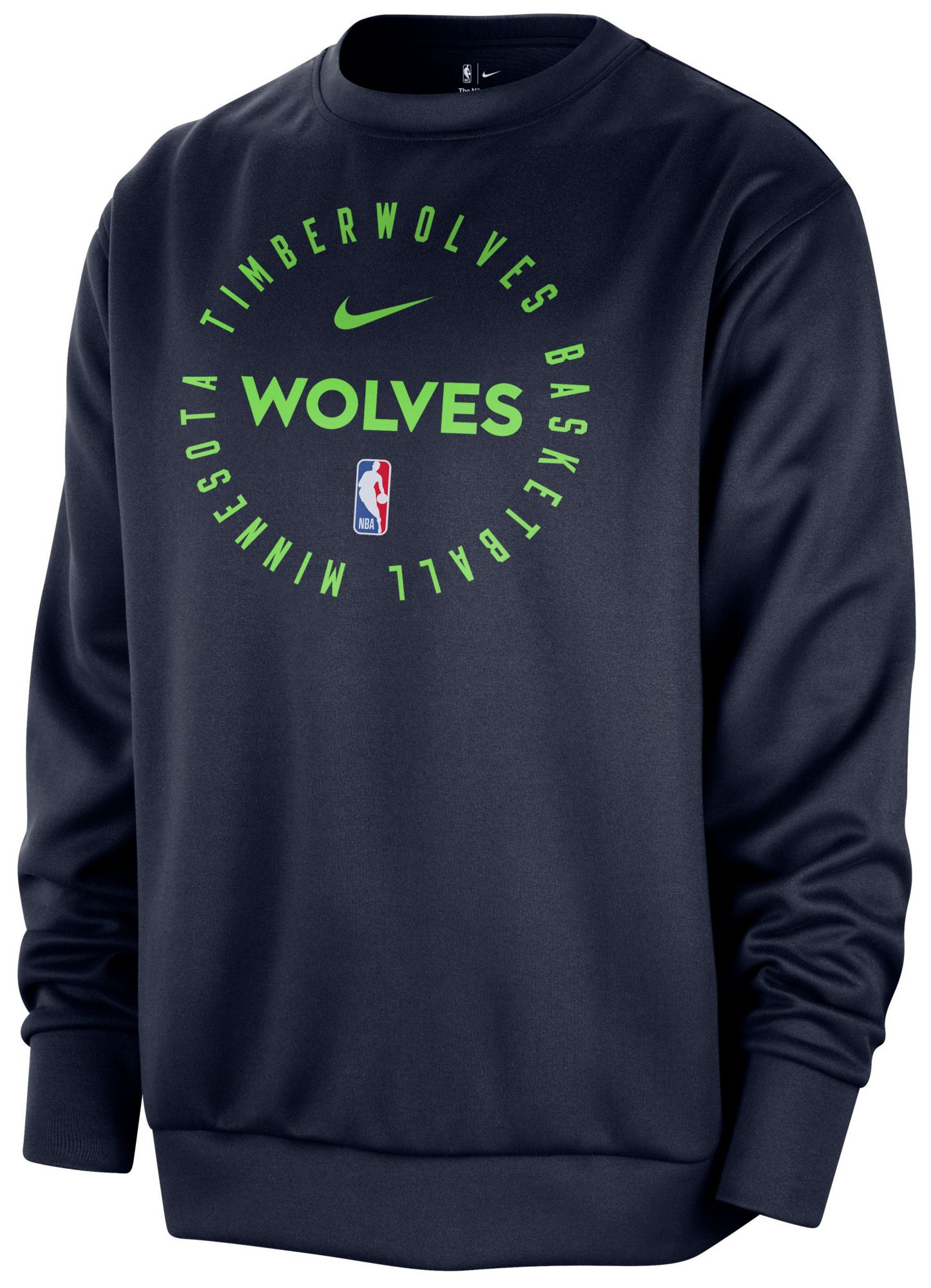 Nike Adult Minnesota Timberwolves Spotlight Crewneck Sweatshirt
