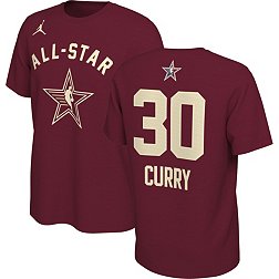 Nike Men's 2024 NBA All-Star Game Golden State Warriors Steph Curry #30 Red T-Shirt