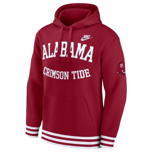 【Nike】Alabama Crimson Tide Military Pullover Hoodie Men's Nike Olive Alabama Crimson Tide Military Pack Long