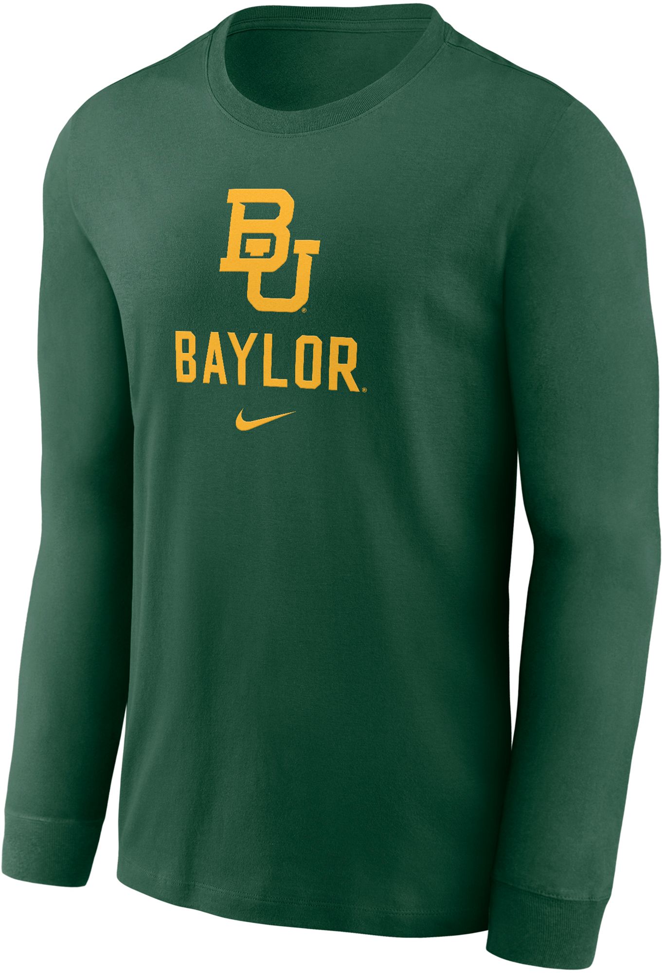 Nike Men's Baylor Bears Green Dri-FIT Legend Name Drop Long Sleeve T-Shirt