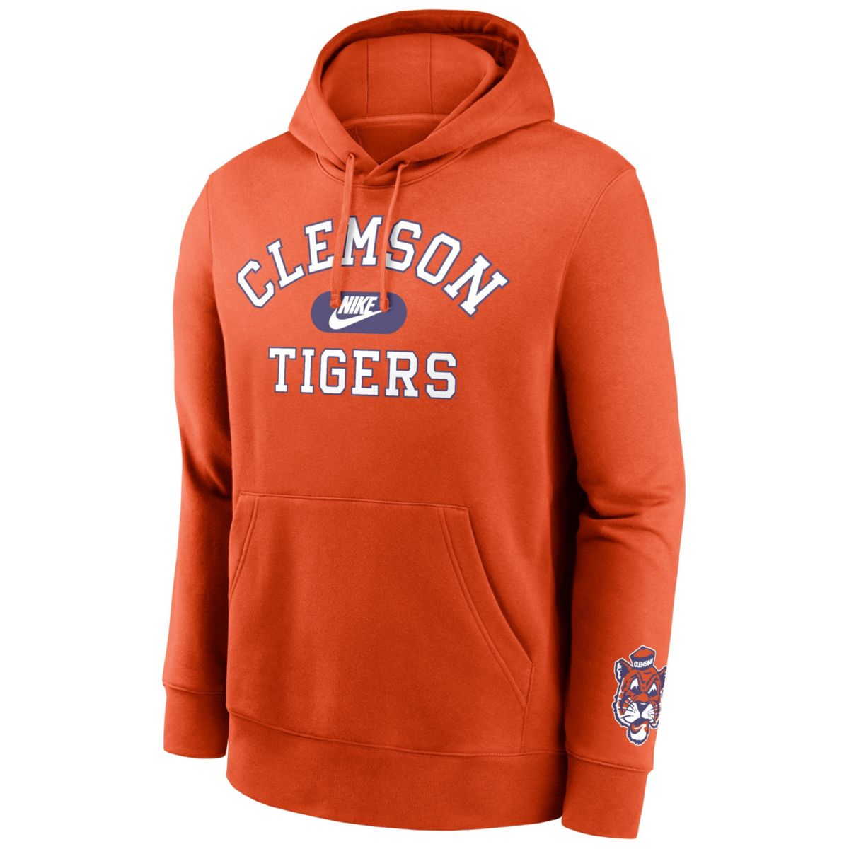 Nike Men's Clemson Tigers University Orange Retro Hoodie Dick's