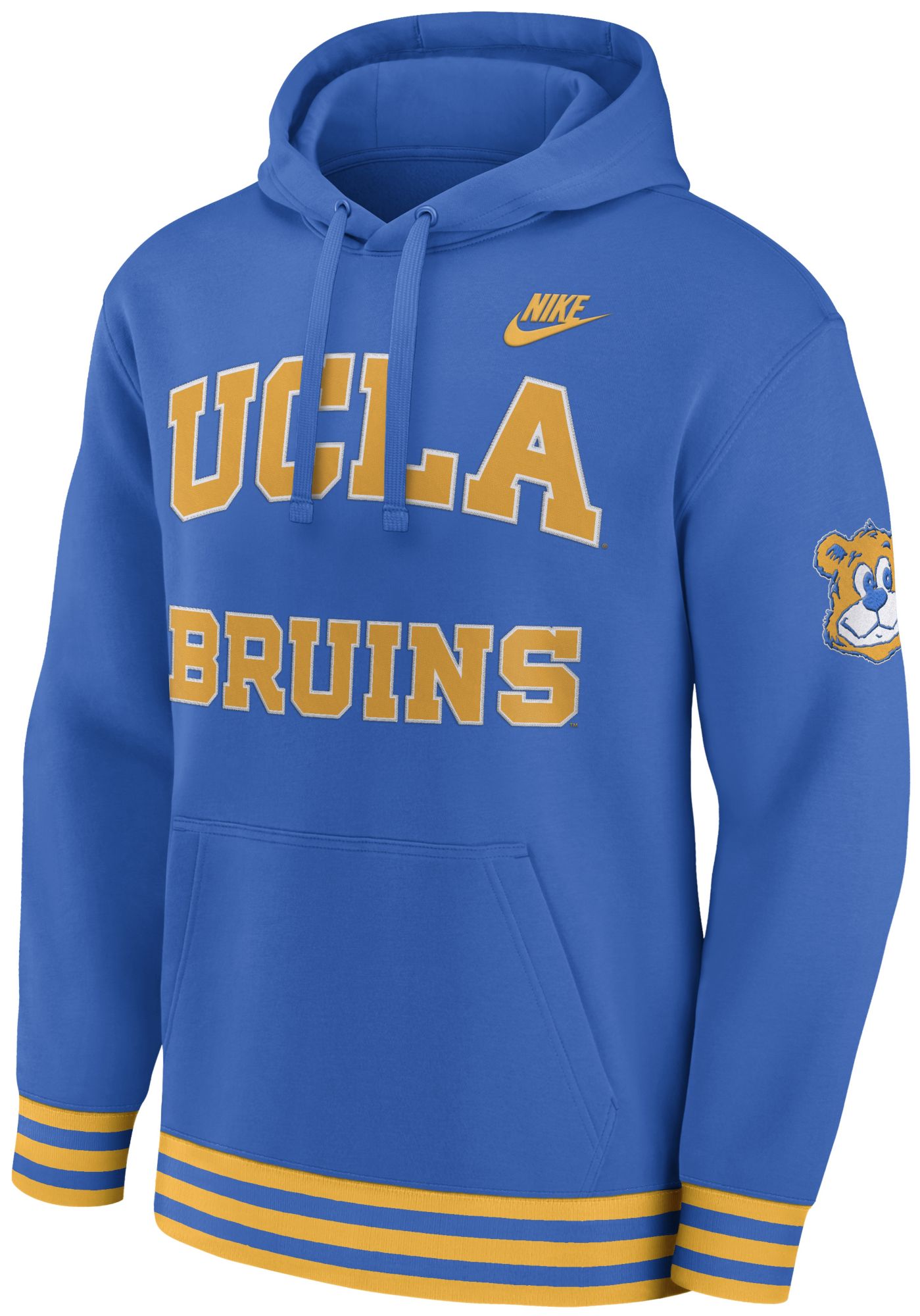 Nike Men's UCLA Bruins Signal Blue Retro Hoodie