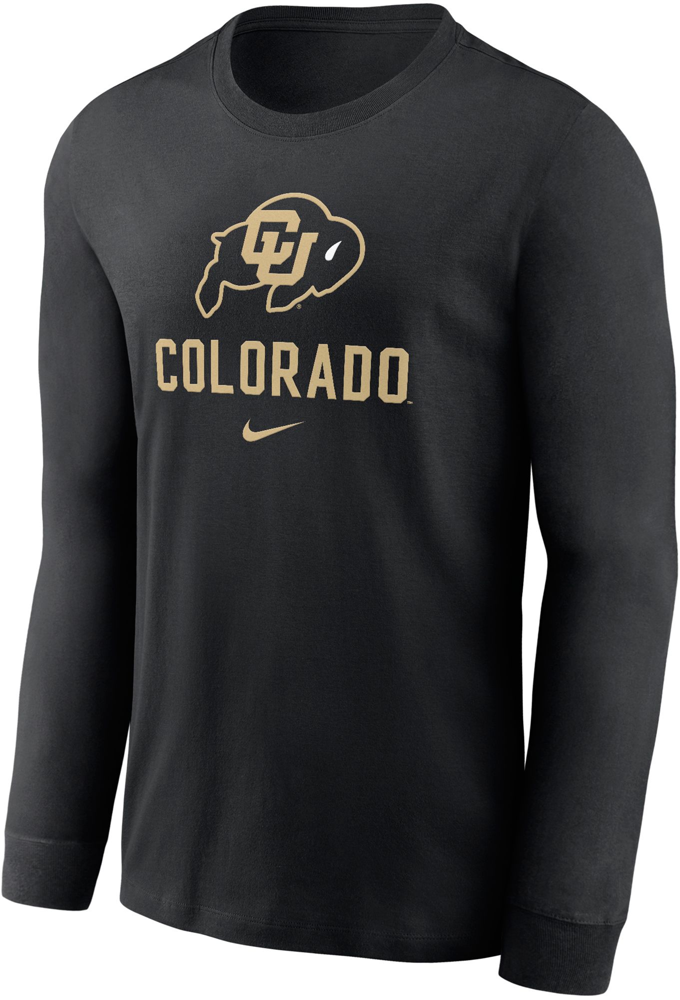 Nike Men's Colorado Buffaloes Black Dri-FIT Legend Name Drop Long Sleeve T-Shirt