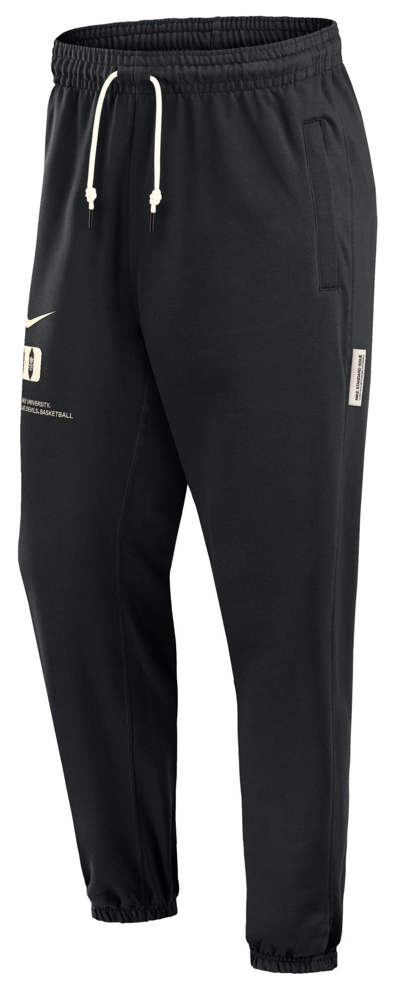 Nike Men's Duke Blue Devils Black Travel Pants