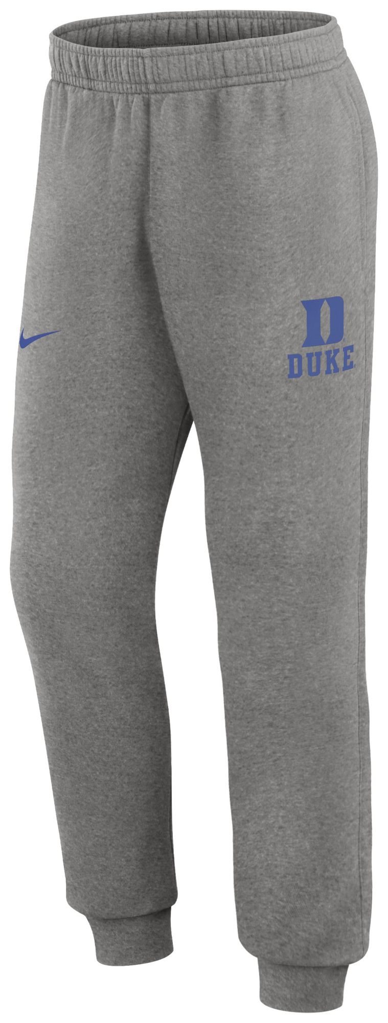 Nike Men's Duke Blue Devils Grey Heather Club Fleece Jogger