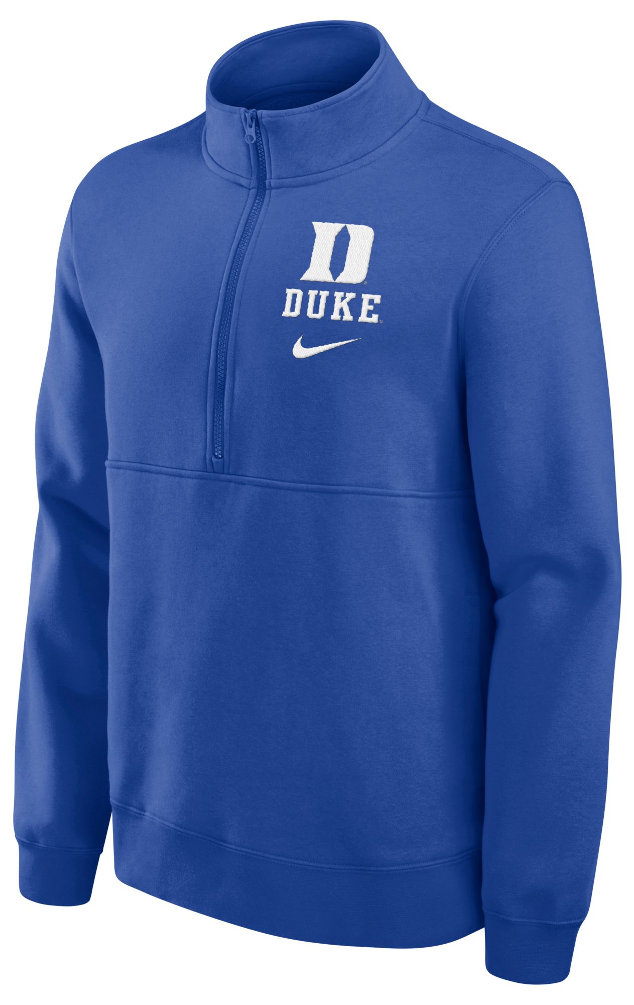 Nike Men's Duke Blue Devils Duke Blue Club Fleece Half-Zip