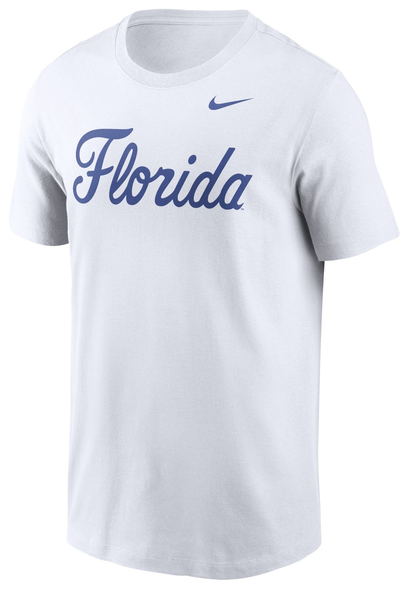 Nike Men's Florida Gators White Wordmark T-Shirt