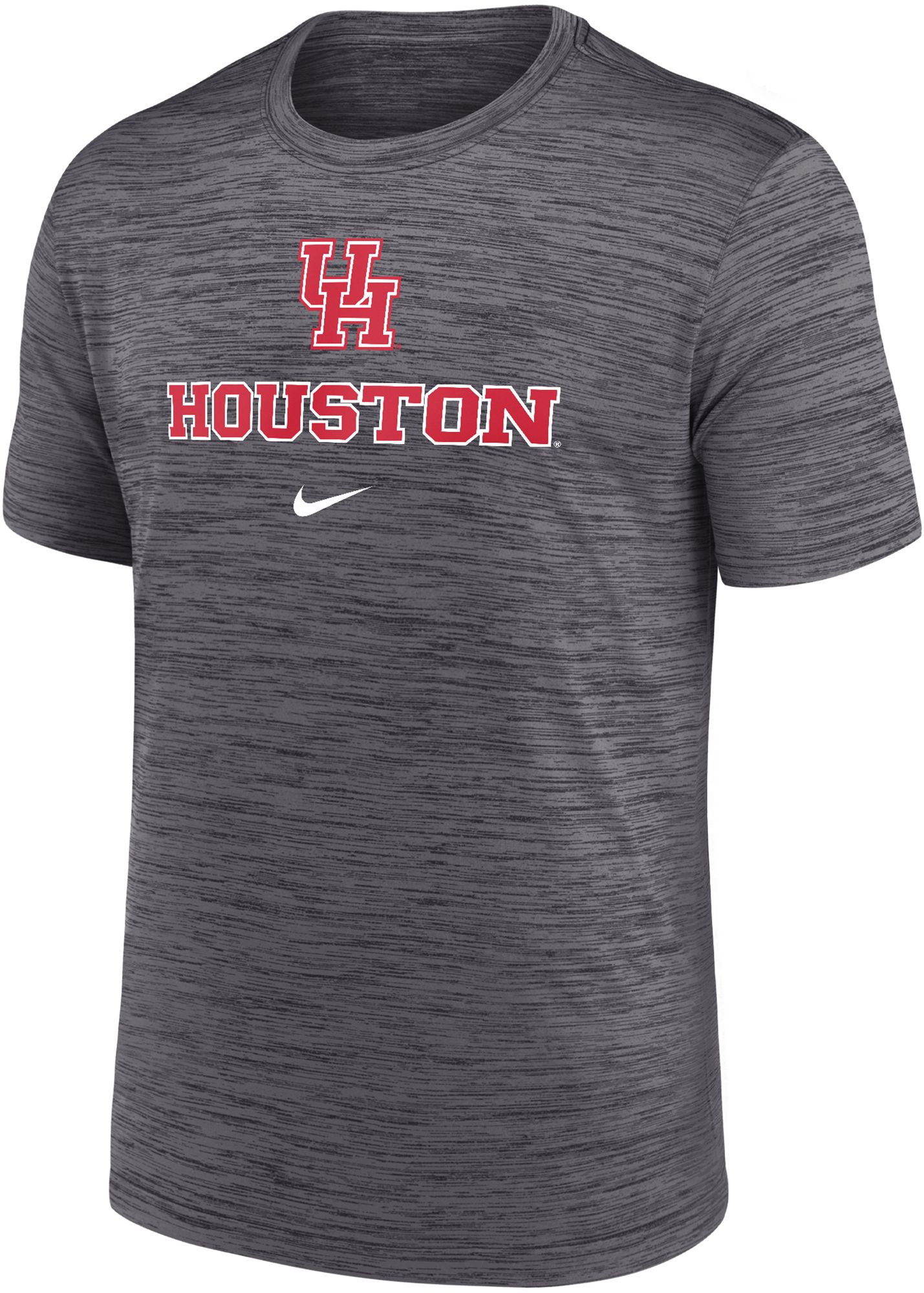 Nike Men's Houston Cougars Grey Dri-FIT Velocity Legend T-Shirt