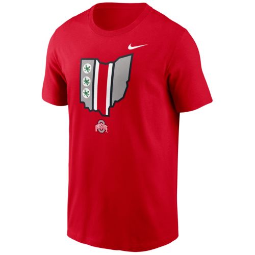 Nike Ohio State大学 アメフト ゲームシャツ XXL Nike Men's Ohio State Buckeyes #1 Scarlet Dri-FIT Replica