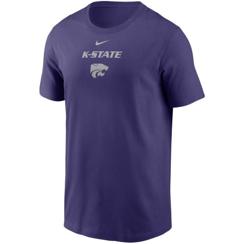 Nike Men's Kansas State Wildcats Grey Velocity Legend Short Sleeve