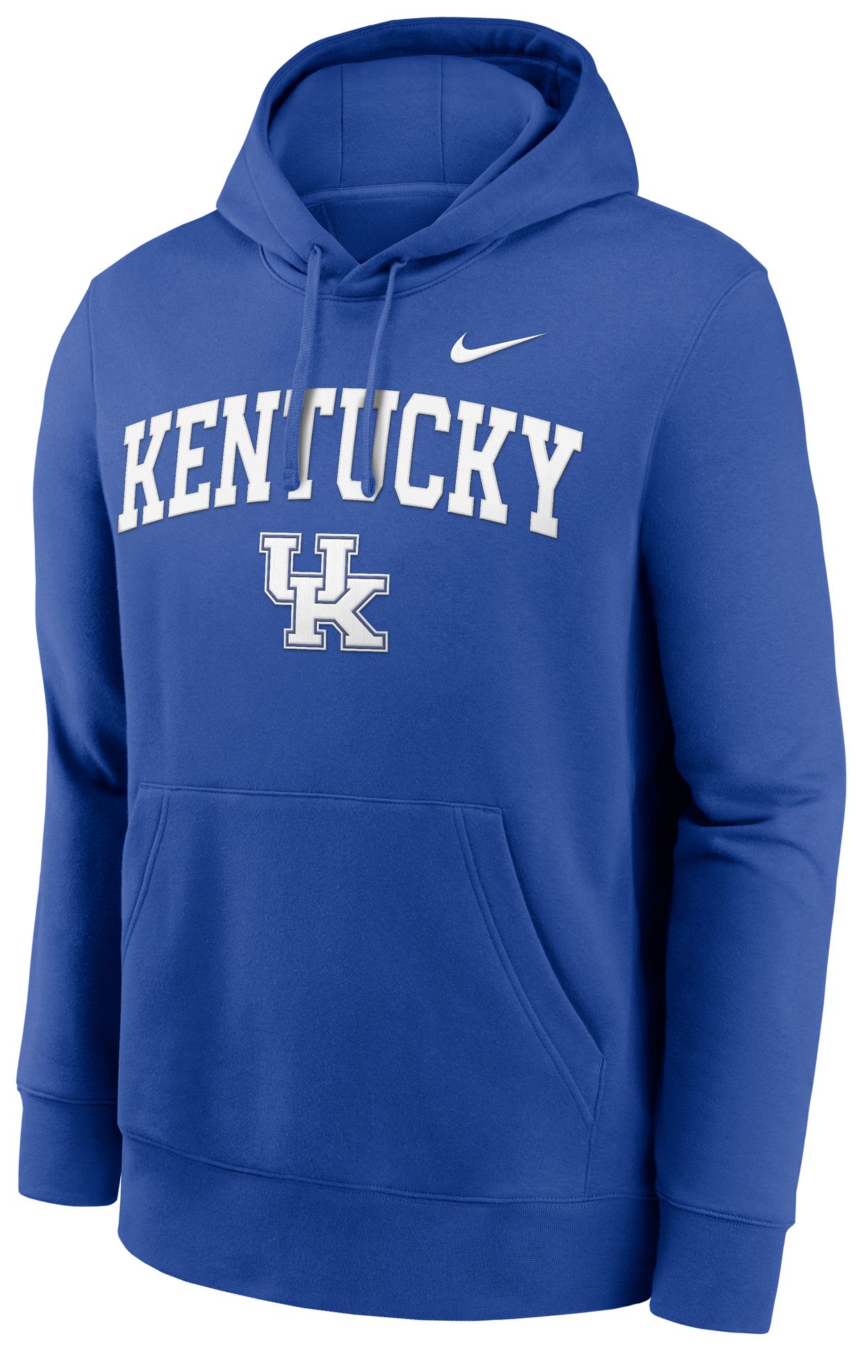 Nike Adult Kentucky Wildcats Club Fleece Game Royal Hoodie