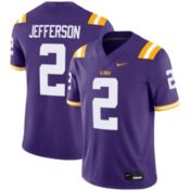 Nike Men's LSU Tigers White Dri-FIT Limited Football Jersey