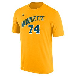 Nike Men's Marquette Golden Eagles Gold 50th Anniversary Dri-FIT T-Shirt
