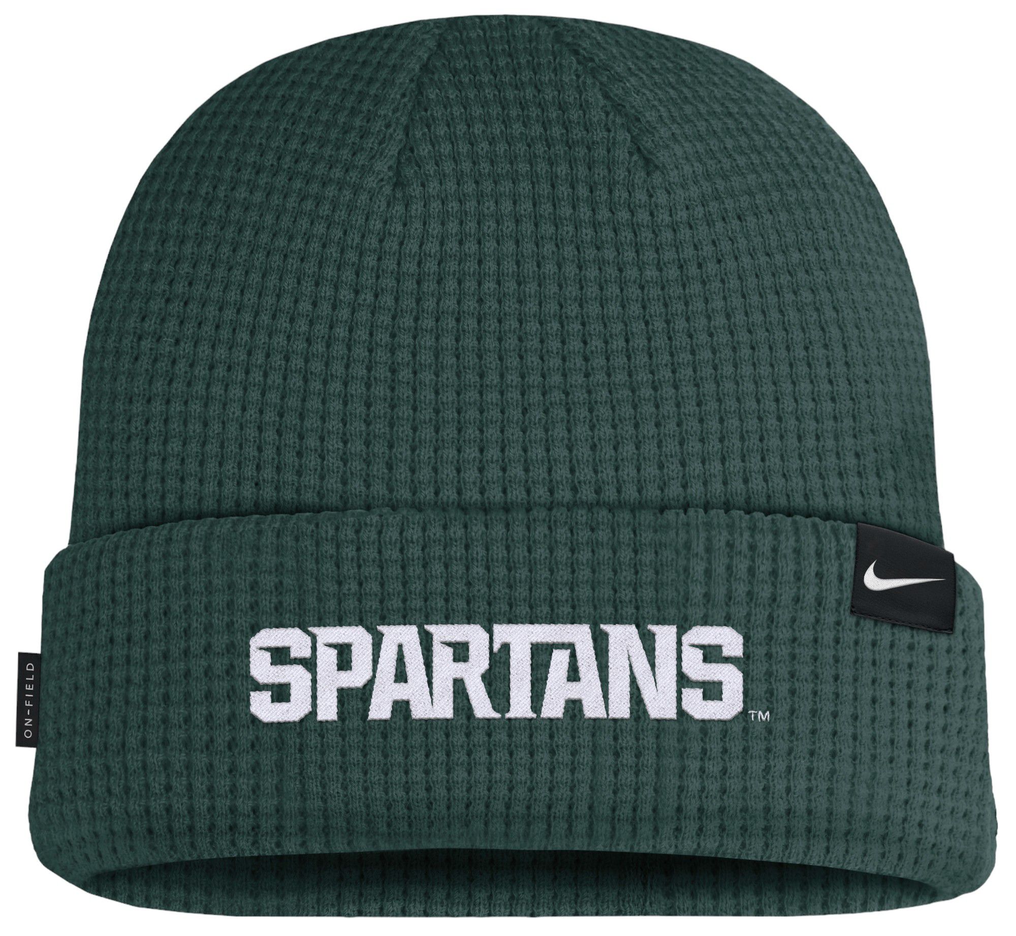 Nike Adult Michigan State Spartans Green Terra Cuffed Knit Beanie