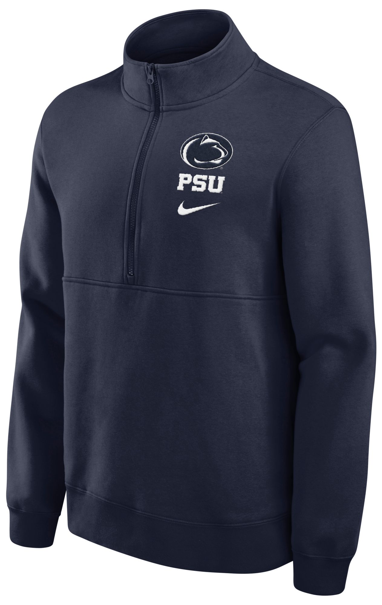 Nike Men's Penn State Nittany Lions Navy Club Fleece Half-Zip