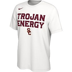 Nike Men's USC Trojans White Dri-FIT 'Energy' Bench T-Shirt