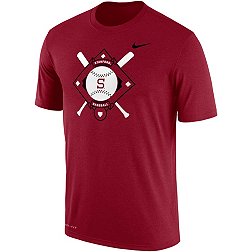 Nike Men's Stanford Cardinal Cardinal Dri-FIT Baseball Plate T-Shirt