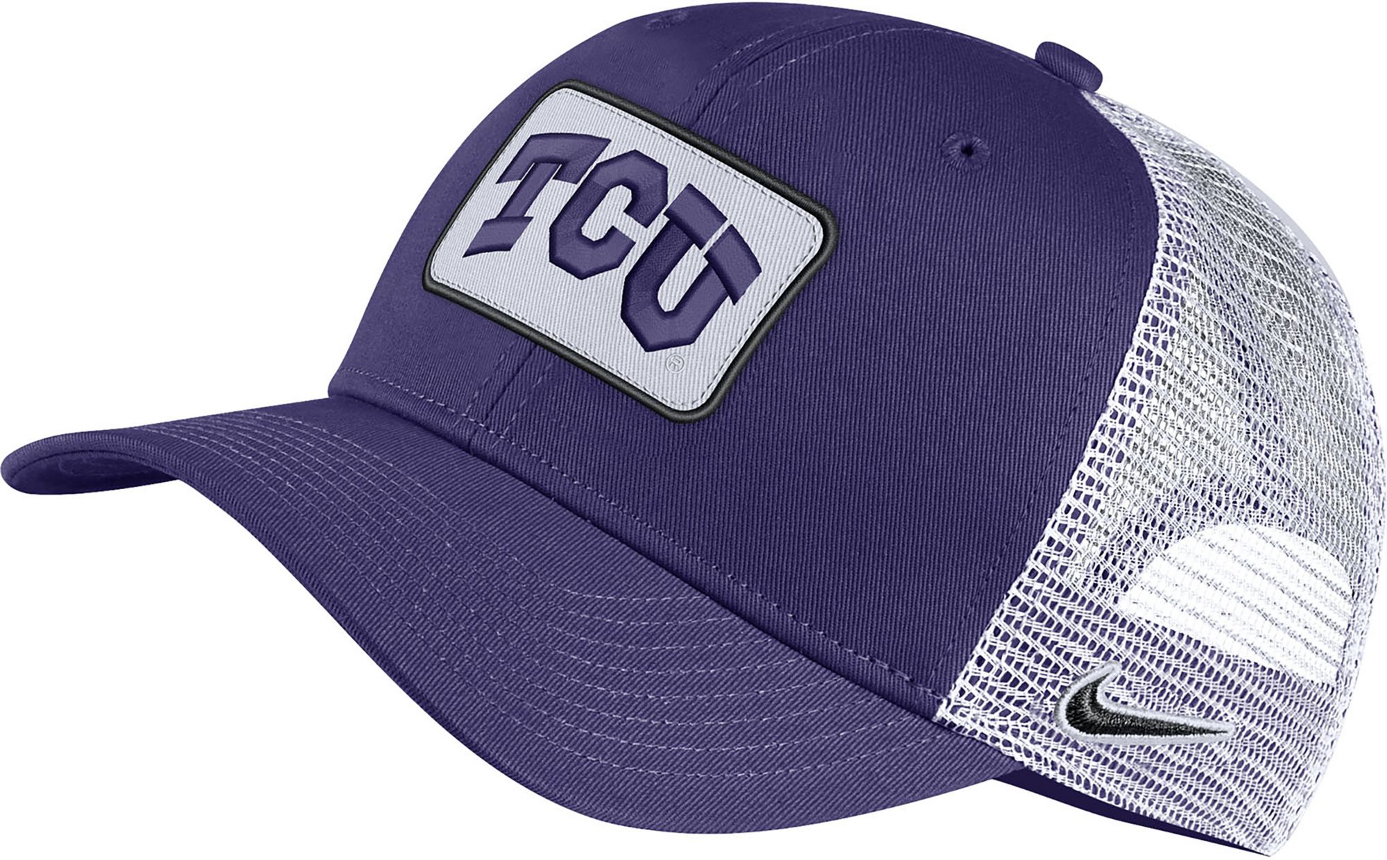 Nike Men's TCU Horned Frogs Purple Classic99 Adjustable Trucker Hat