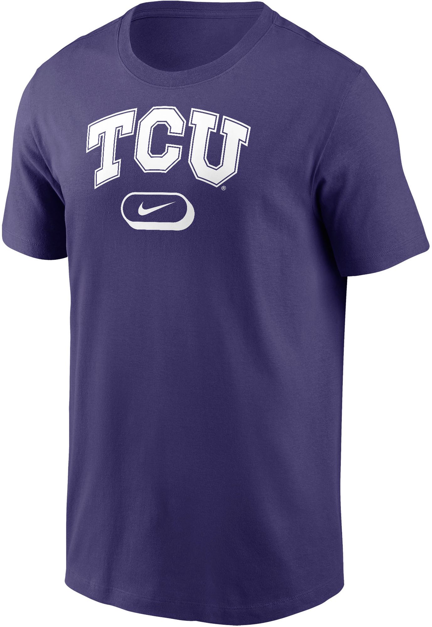 Nike Men's TCU Horned Frogs Purple Dri-FIT Pill Cotton T-Shirt
