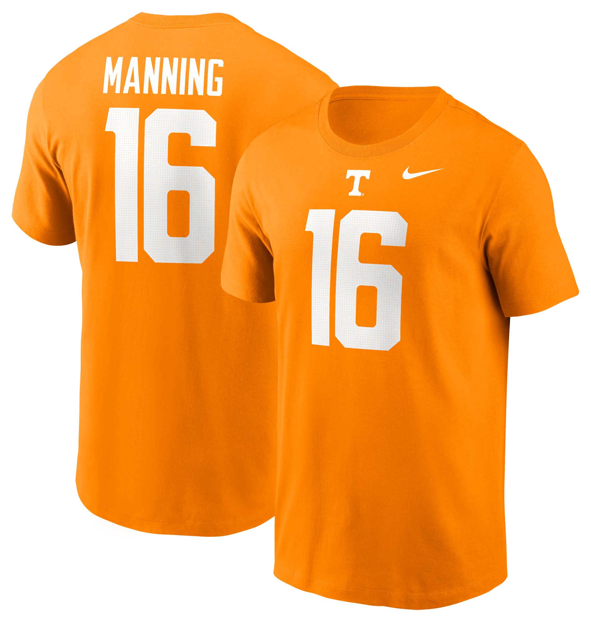 Nike Men's Tennessee Volunteers Peyton Manning #16 Tennessee Orange Jersey T-Shirt