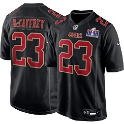 Nike Men's Super Bowl LVIII Bound Patch San Francisco 49ers Christian McCaffrey #23 Game Jersey