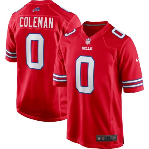 NFLバッファロービルズラグビー ゲームシャツ0番キオンコールマンColeman NFLバッファロービルズラグビー ゲームシャツ0番キオン - ウェア