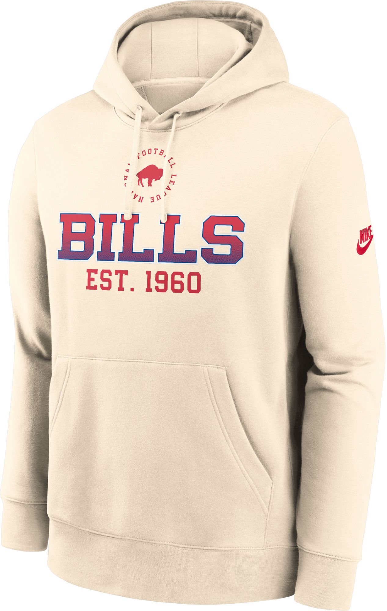 Nike Adult Buffalo Bills Tan Rewind Hoodie