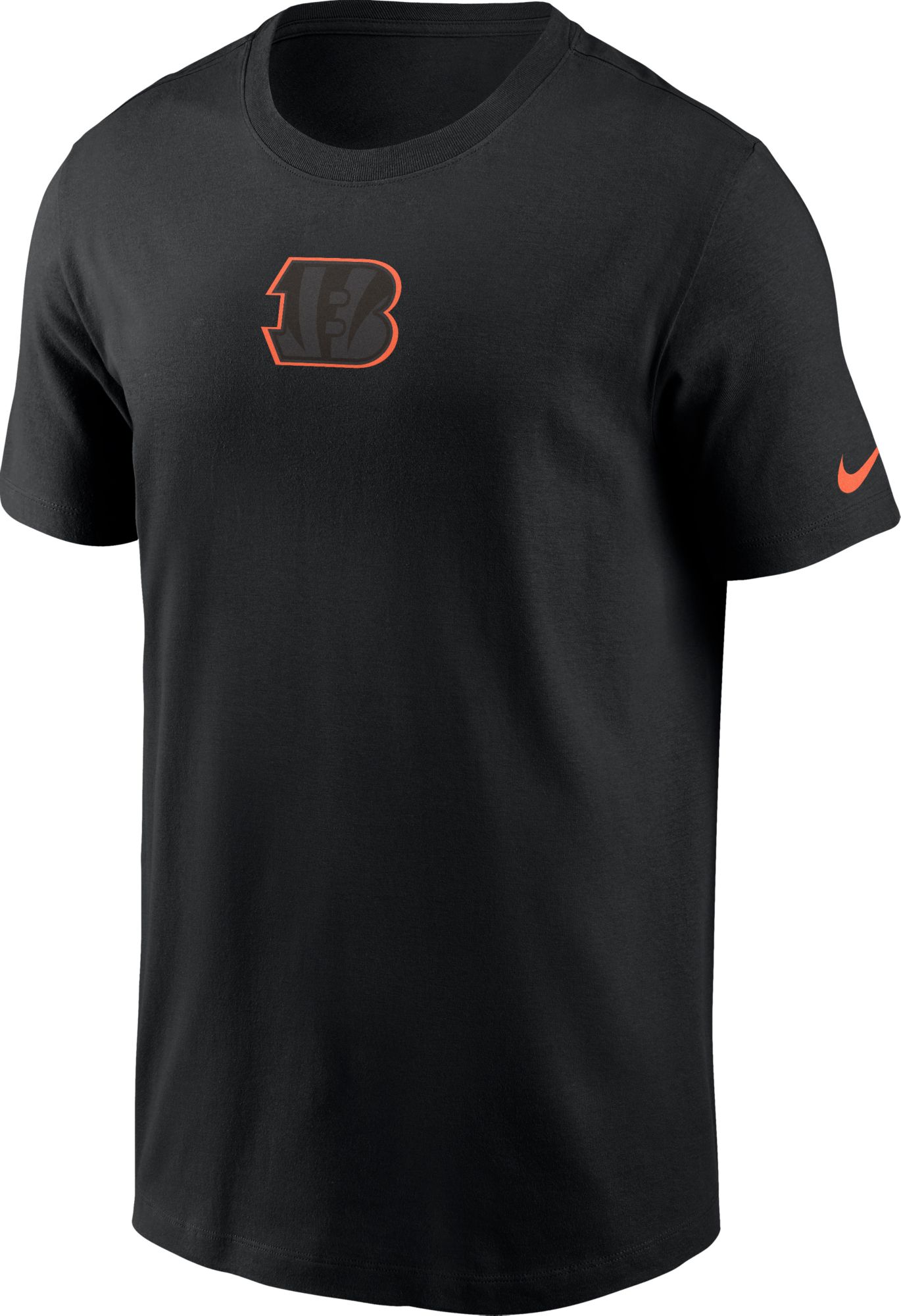 Nike Men's Cincinnati Bengals Color Pop Black Short Sleeve T-Shirt