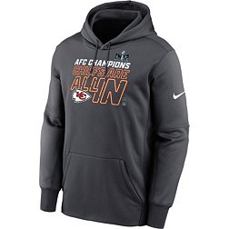 Nike Adult 2024 AFC Conference Champions Kansas City Chiefs Locker Room Therma-FIT Hoodie