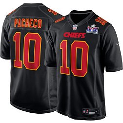 Nike Men's Super Bowl LVIII Bound Patch Kansas City Chiefs Isiah Pacheco #10 Game Jersey