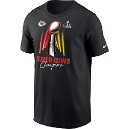 Nike Men's Super Bowl LVIII Champions Kansas City Chiefs Trophy T-Shirt