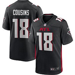 Nike Men's Atlanta Falcons Kirk Cousins Black Game Jersey