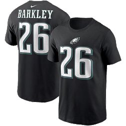 Nike Men's Philadelphia Eagles Saquon Barkley #26 Black T-Shirt