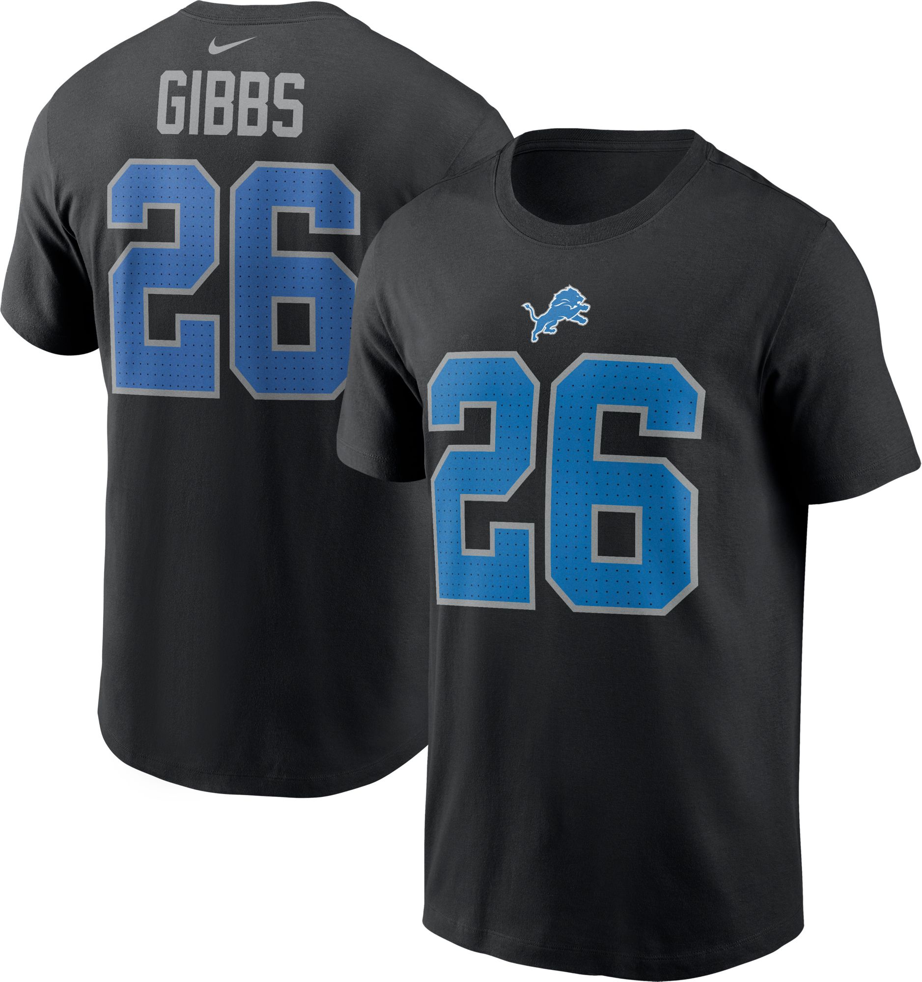 2025 Men's Lions Jahmyr #0 Gibbs Stitched Jersey -Free Tax