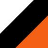 White/Black/Orange