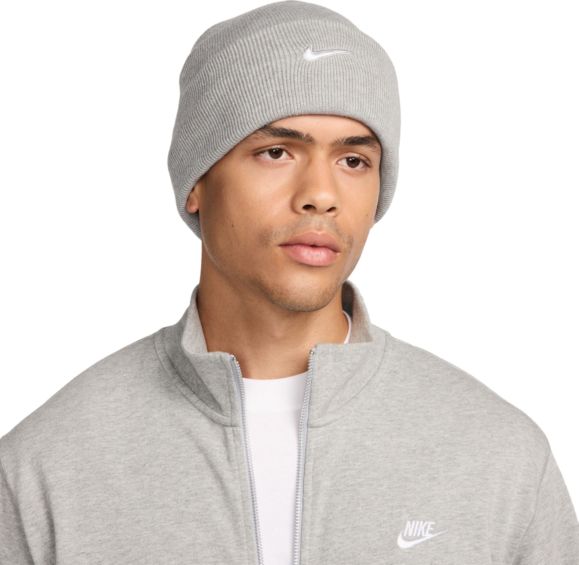 Dark Grey Heather/White