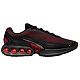 Black/Bright Crimson