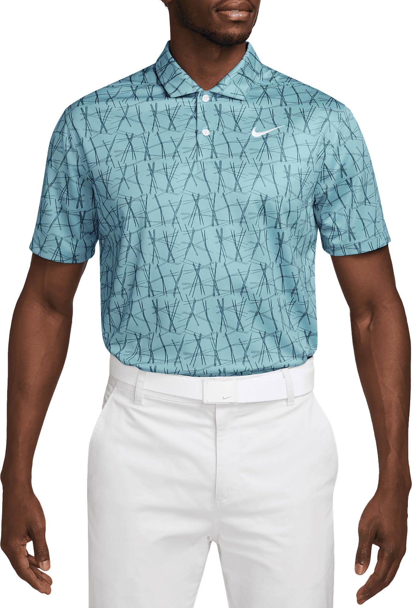 Nike Men's Dri-FIT Victory+ Pine Needle Print Golf Polo