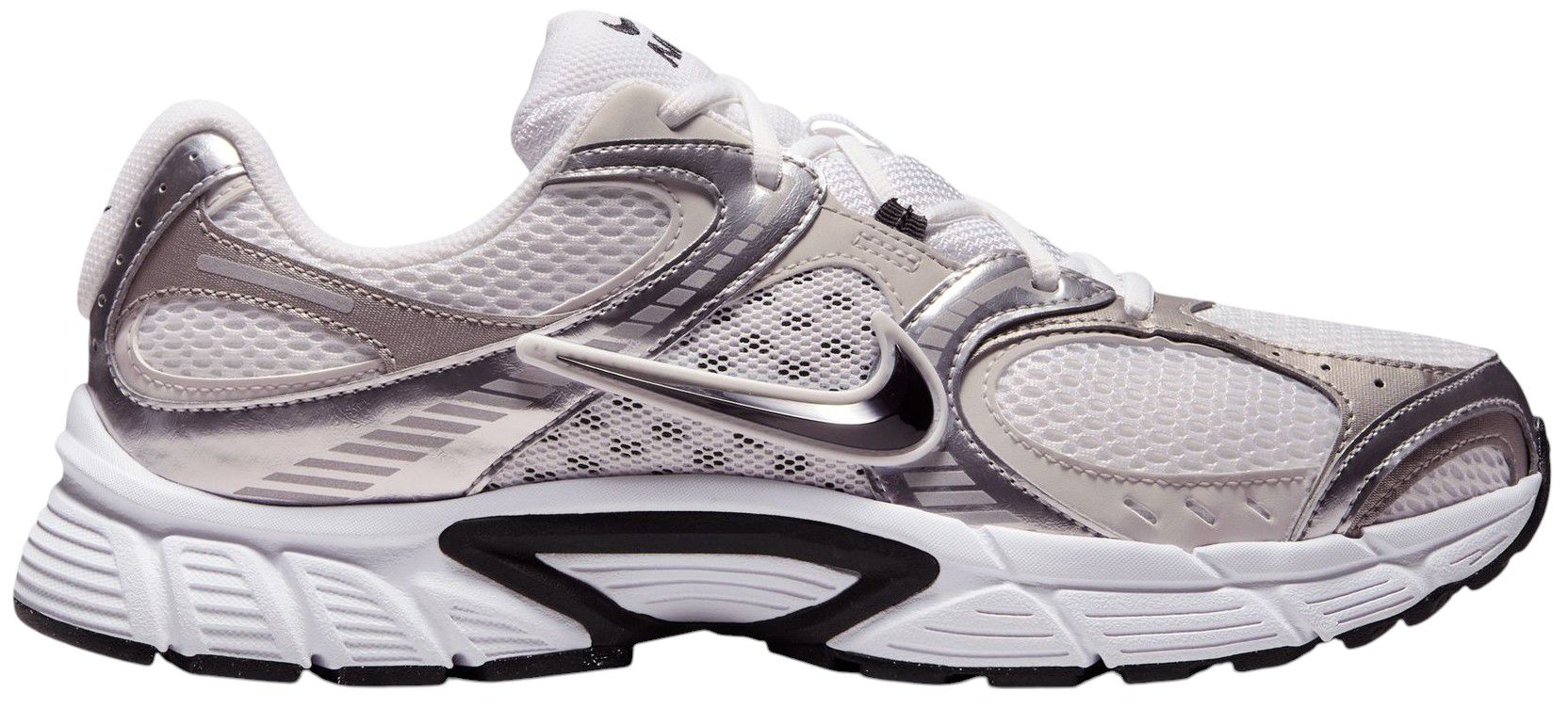 Black/Metallic Silv/White