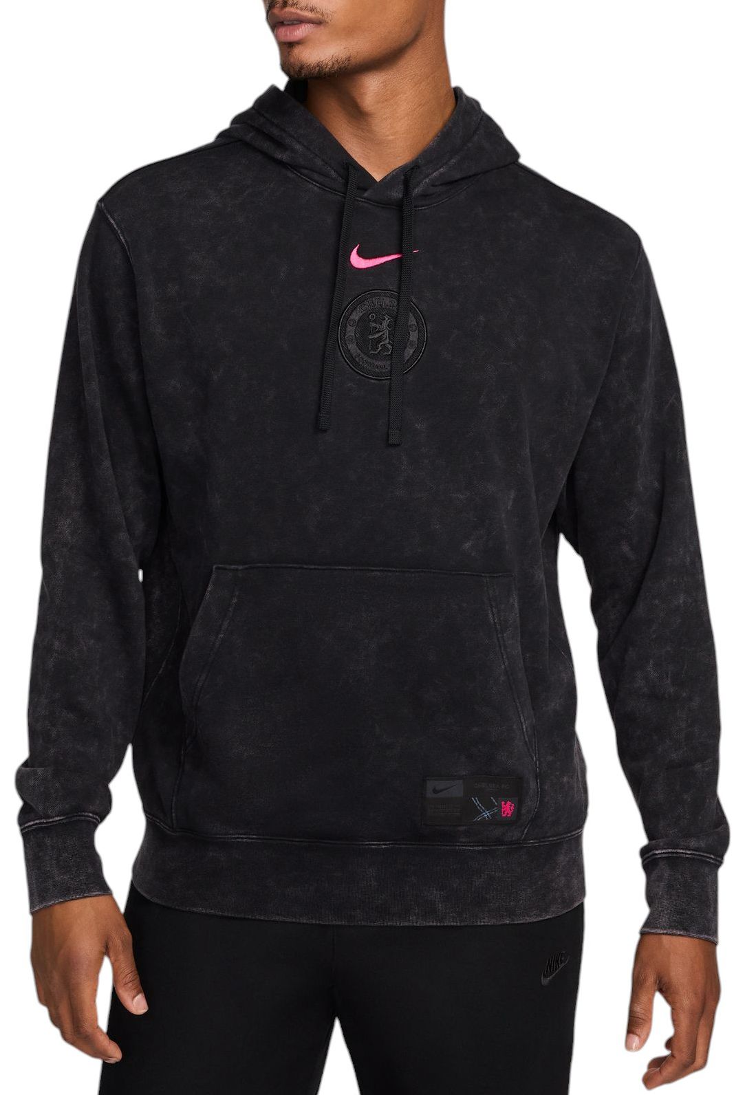 Nike Men's Chelsea FC 2024 Black Club Hoodie