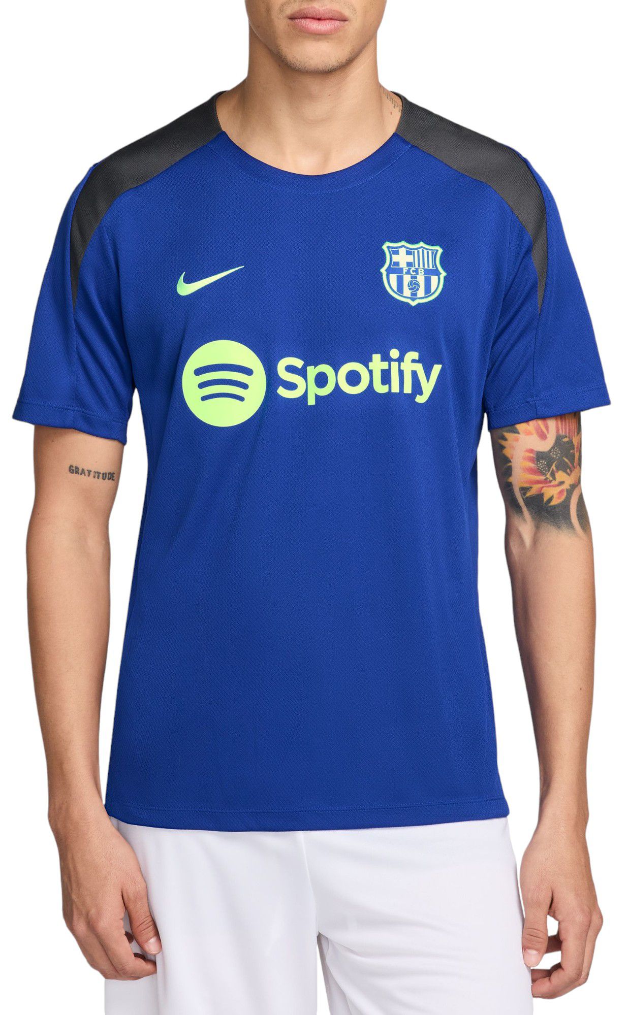 Nike Adult FC Barcelona 2024 Third Blue Training Jersey