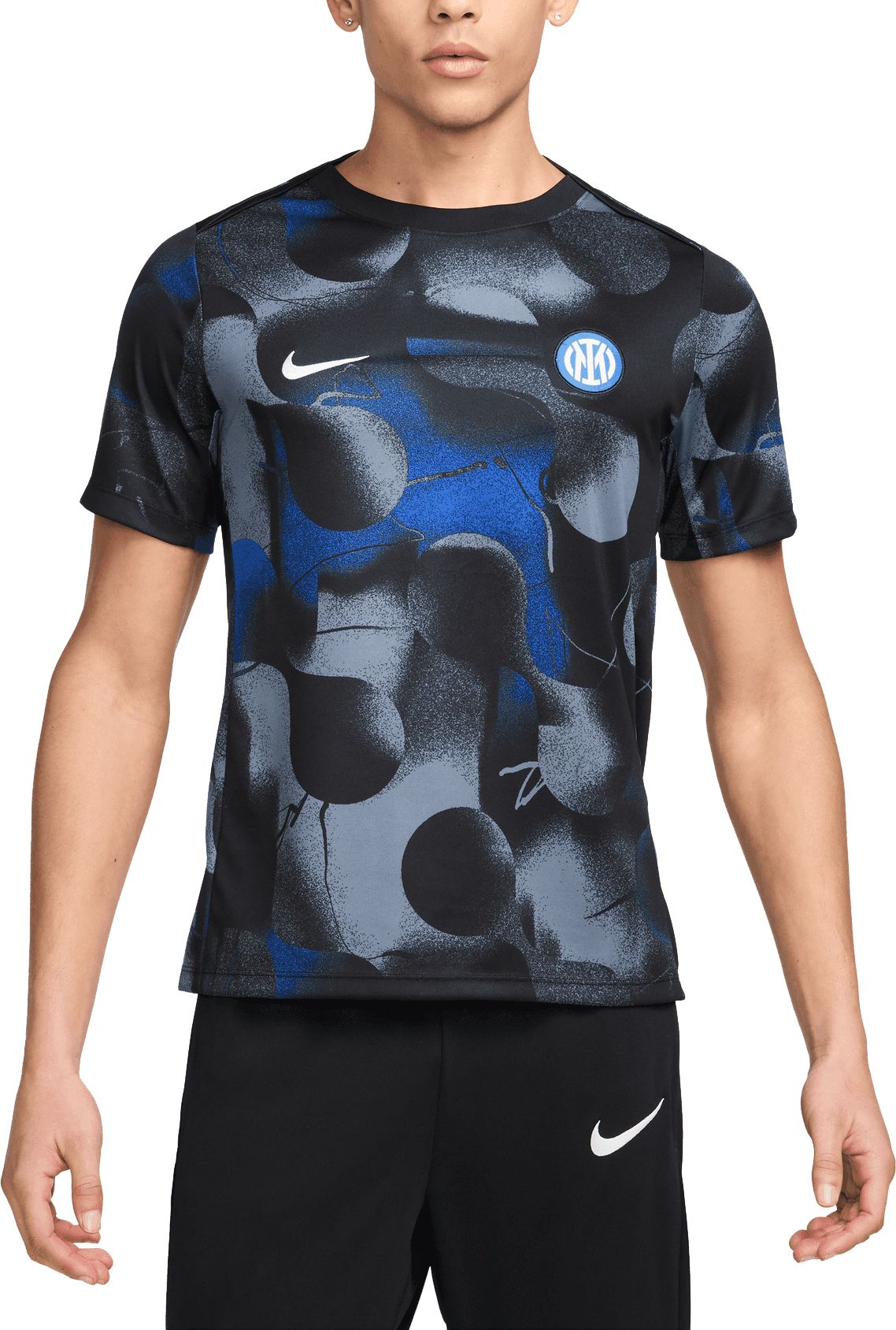 Nike Adult Inter Milan 2024 Black Prematch Jersey