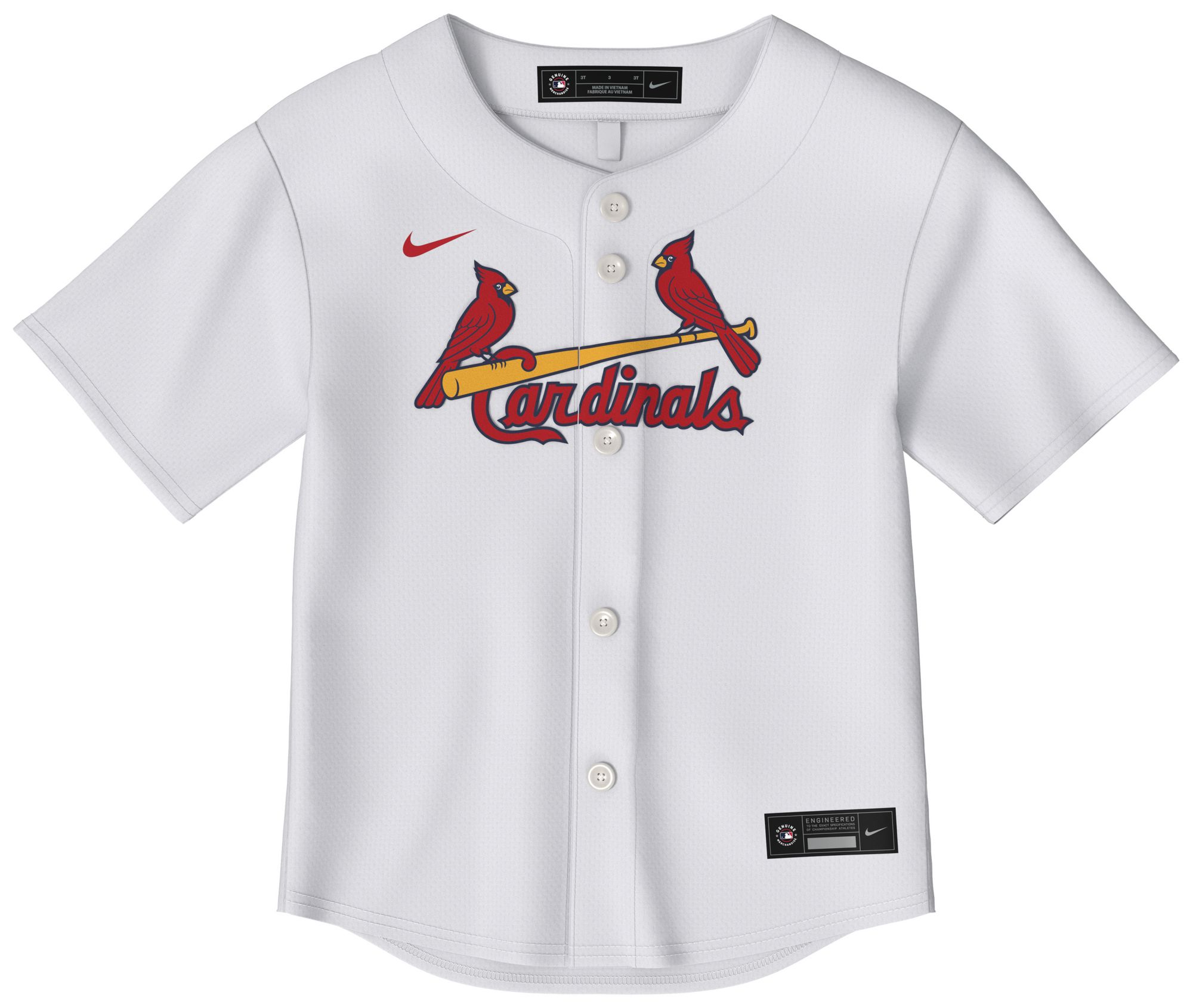 Nike Toddler St. Louis Cardinals White Replica Jersey