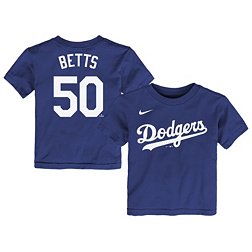 Nike Toddler Los Angeles Dodgers Mookie Betts #50 Blue Home T-Shirt