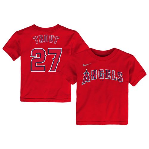 Nike Youth Los Angeles Angels City Connect Mike Trout #27 Limited