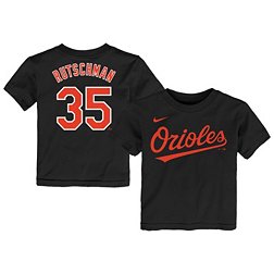 Nike Toddler Baltimore Orioles Adley Rutschman #35 Black Home T-Shirt