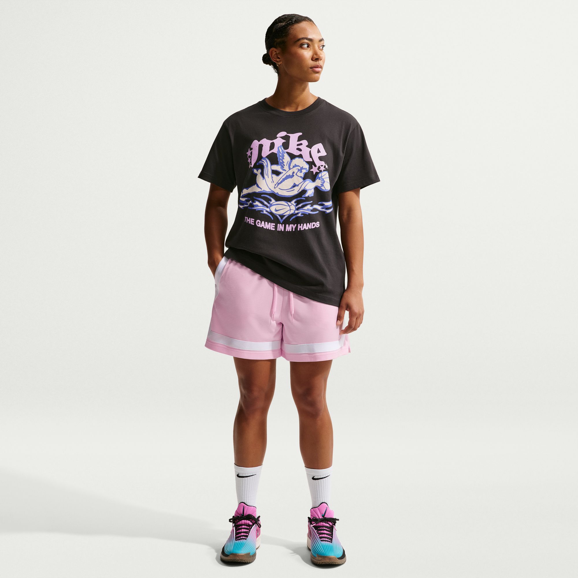 Pink Foam/White