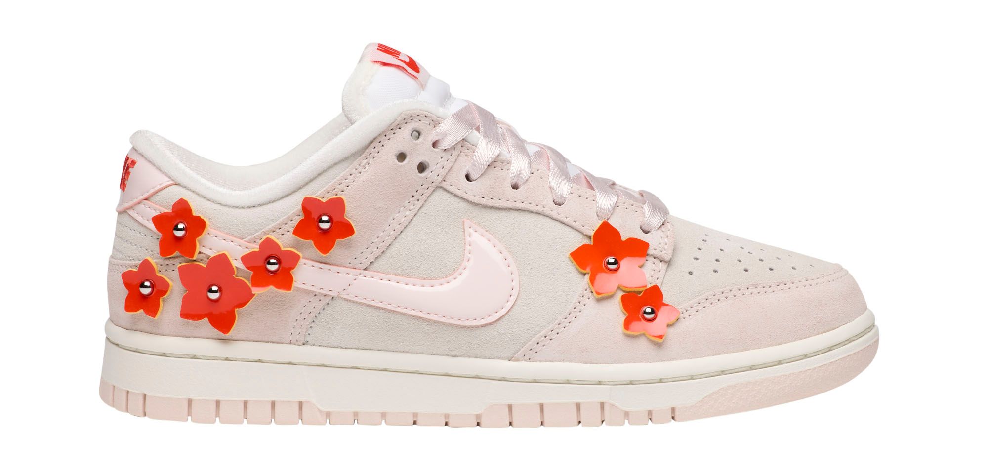 Nike Women's Dunk Low Shoes, Size 11, Soft Pink/Sail