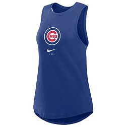 Nike Women's Chicago Cubs Blue High Neck Tank Top